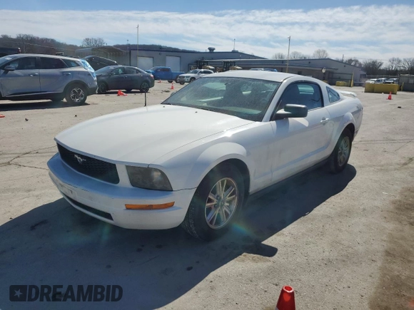 2006 Ford Mustang Standard with VIN 1ZVFT80NX65154347, listed as a Copart auction lot 47141295 with 150,074 mi miles and Clean Title. Bid and sale history available at carsss.com. Image 1.