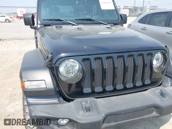 2018 Jeep Wrangler Unlimited Sport S z VIN 1C4HJXDG4JW191470, wystawiony jako IAAI lot #42295447 z przebiegiem 129 024 mil mil oraz . Historia ofert i sprzedaży dostępna na DreamBid. Obrazek 19.