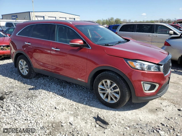 2017 Kia Sorento LX V6 with VIN 5XYPGDA52HG225859, listed as a Copart auction lot 51781205 with 220,310 mi miles and Clean Title. Bid and sale history available at carsss.com. Image 4.