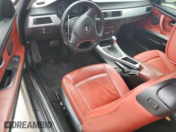2011 BMW 3 Series 328i xDrive with VIN WBAKF5C5XBE586494, listed as a Copart auction lot 49692595 with 239,048 mi miles and Salvage title. Bid and sale history available at DreamBid. Image 8.