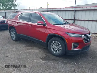 2023 Chevrolet Traverse LT с VIN 1GNERHKW9PJ203184, выставлен на аукционе IAAI как лот 42136338 с пробегом 43 396 миль миль и . История ставок и продаж доступна на DreamBid. Изображение 1.