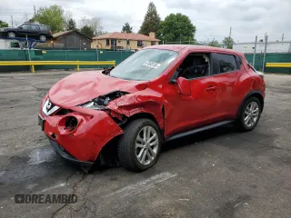 2016 Nissan Juke SL with VIN JN8AF5MR1GT601598, listed as a Copart auction lot 67088755 with 53,654 mi miles and Clean title. Bid and sale history available at DreamBid. Image 1.