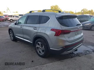 2021 Hyundai Santa Fe SEL with VIN 5NMS34AJ3MH361677, listed as a IAAI auction lot 40639858 with 44,277 mi miles. Bid and sale history available at carsss.com. Image 3.