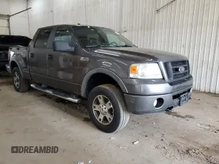 2007 Ford F-150 XLT with VIN 1FTPW04547KC22137, listed as a Copart auction lot 60073615 with 182,009 mi miles and Clean title. Bid and sale history available at DreamBid. Image 4.