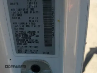 2015 Nissan NV200 S with VIN 3N6CM0KN1FK729035, listed as a Copart auction lot 48264155 with 146,200 mi miles and Salvage title. Bid and sale history available at DreamBid. Image 14.
