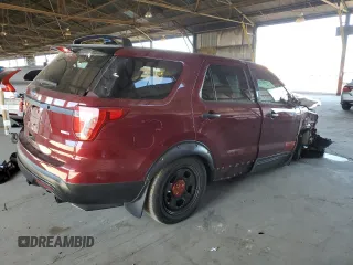2017 Ford Police Interceptor Utility z VIN 1FM5K8AR4HGB15954, wystawiony jako Copart lot #61997335 z przebiegiem 98 412 mil mil oraz Szkoda całkowita • Salvage title. Historia ofert i sprzedaży dostępna na DreamBid. Obrazek 3.