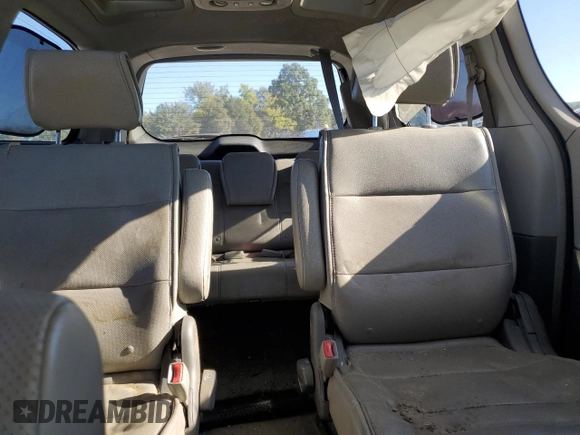 2008 Nissan Quest SL with VIN 5N1BV28U38N111276, listed as a Copart auction lot 76967564 with 0 mi miles and Salvage Title. Bid and sale history available at carsss.com. Image 10.