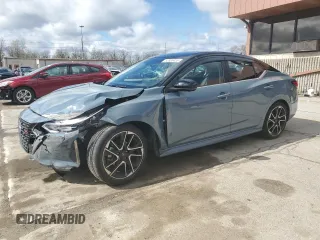 2024 Nissan Sentra SR with VIN 3N1AB8DV4RY279834, listed as a Copart auction lot 53889455 with 5,901 mi miles and Salvage title. Bid and sale history available at DreamBid. Image 1.