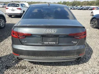 2018 Audi A4 with VIN WAUKMBF4XJA009459, listed as a Copart auction lot 73881424 with Not provided miles and Non repairable. Bid and sale history available at DreamBid. Image 6.