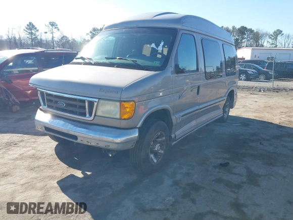 2003 Ford Econoline Cargo Recreational with VIN 1FDPE24L33HB53747, listed as a IAAI auction lot 41658658 with 132,796 mi miles and . Bid and sale history available at DreamBid. Image 2.