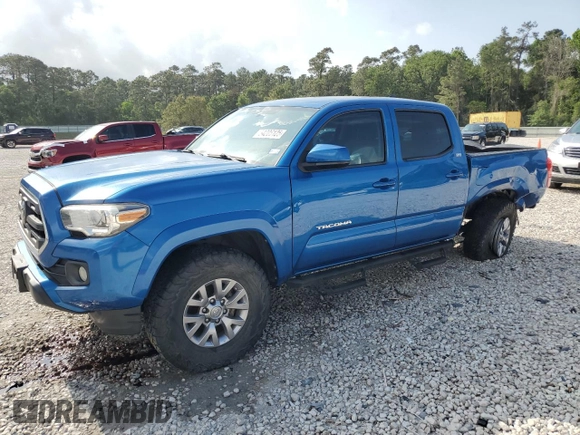 2017 Toyota Tacoma SR5 with VIN 5TFAZ5CN4HX051289, listed as a Copart auction lot 54206125 with 98,429 mi miles and Salvage Title. Bid and sale history available at DreamBid. Image 1.