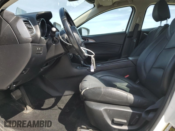 2018 Mazda 3 Grand Touring with VIN 3MZBN1W30JM165253, listed as a Copart auction lot 52159415 with 73,776 mi miles and Salvage Title. Bid and sale history available at DreamBid. Image 7.