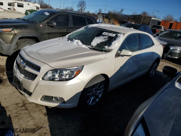 2013 Chevrolet Malibu ECO with VIN 1G11F5RR6DF108913, listed as a Copart auction lot 44760115 with 155,066 mi miles and Salvage Title. Bid and sale history available at carsss.com. Image 1.