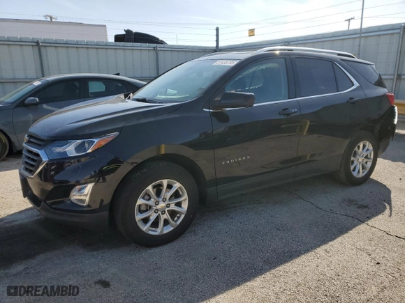 2020 Chevrolet Equinox LT with VIN 2GNAXUEV7L6171245, listed as a Copart auction lot 51435795 with 69,172 mi miles and Salvage Title. Bid and sale history available at carsss.com. Image 1.