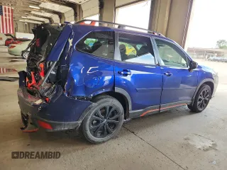 2023 Subaru Forester Special Sports with VIN JF2SKAJC4PH546380, listed as a Copart auction lot 63679195 with 40,517 mi miles and Salvage title. Bid and sale history available at DreamBid. Image 3.