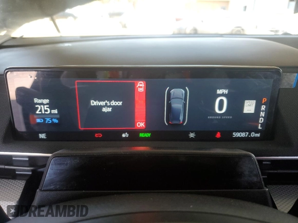 2021 Ford Mustang Mach-E California Route 1 with VIN 3FMTK2R7XMMA36084, listed as a Copart auction lot 54714775 with 59,087 mi miles and Salvage title. Bid and sale history available at DreamBid. Image 9.