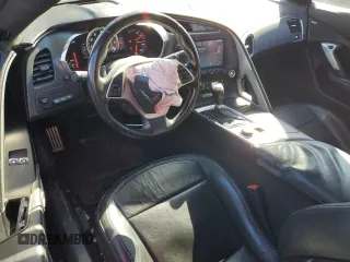 2014 Chevrolet Corvette Z51 2LT with VIN 1G1YK2D7XE5117409, listed as a Copart auction lot 45411925 with 71,154 mi miles and Salvage title. Bid and sale history available at DreamBid. Image 8.