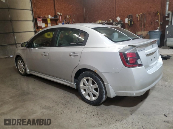 2011 Nissan Sentra SL with VIN 3N1AB6AP4BL630092, listed as a Copart auction lot 60457425 with 136,296 mi miles and Salvage title. Bid and sale history available at DreamBid. Image 2.