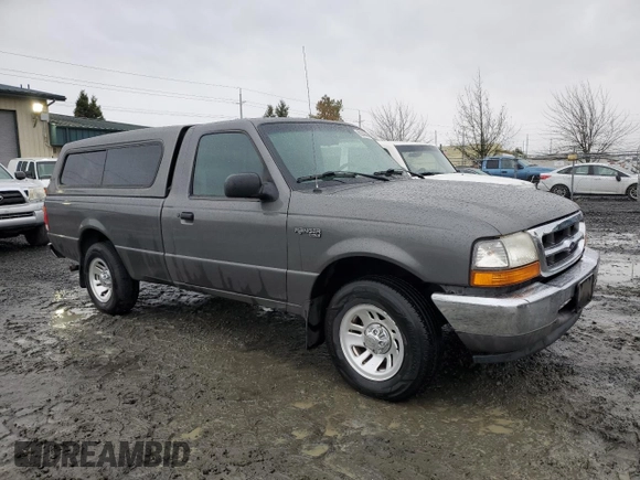 1999 Ford Ranger XLT with VIN 1FTYR10X7XTA78070, listed as a Copart auction lot 85340444 with 182,594 mi miles and Clean title. Bid and sale history available at DreamBid. Image 4.