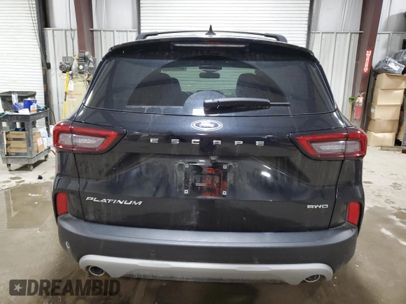 2024 Ford Escape Platinum with VIN 1FMCU9JA8RUA68559, listed as a Copart auction lot 44726765 with 17,442 mi miles and Salvage Title. Bid and sale history available at DreamBid. Image 6.