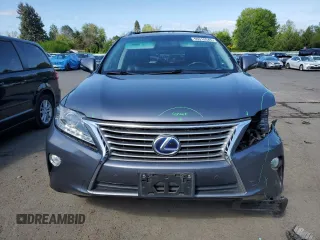 2013 Lexus RX 450h with VIN JTJBC1BA2D2439770, listed as a Copart auction lot 55310945 with 169,425 mi miles and Salvage title. Bid and sale history available at DreamBid. Image 5.
