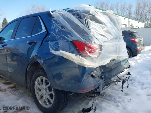 2024 Chevrolet Equinox LT with VIN 3GNAXTEG9RL282301, listed as a IAAI auction lot 41469506 with 15,578 mi miles. Bid and sale history available at carsss.com. Image 6.