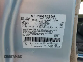 2009 Ford Escape Hybrid z VIN 1FMCU49389KC13538, wystawiony jako Copart lot #47399025 z przebiegiem 343 413 mil mil oraz Szkoda całkowita • Salvage title. Historia ofert i sprzedaży dostępna na DreamBid. Obrazek 13.