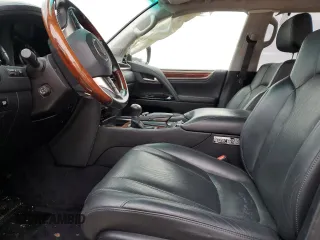 2017 Lexus LX with VIN JTJHY7AX9H4232890, listed as a Copart auction lot 86017264 with 125,528 mi miles and Salvage Title. Bid and sale history available at carsss.com. Image 7.