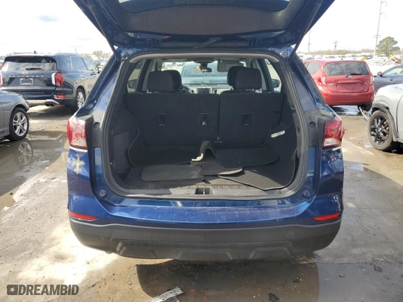2022 Chevrolet Equinox LS with VIN 3GNAXHEV5NS206246, listed as a Copart auction lot 45884535 with 97,352 mi miles and Salvage Title. Bid and sale history available at carsss.com. Image 6.
