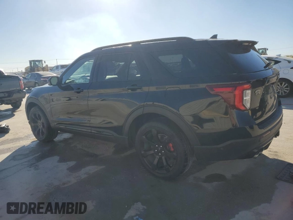 2022 Ford Explorer ST with VIN 1FM5K8GC8NGA67759, listed as a Copart auction lot 42695575 with 76,836 mi miles and Clean Title. Bid and sale history available at carsss.com. Image 2.