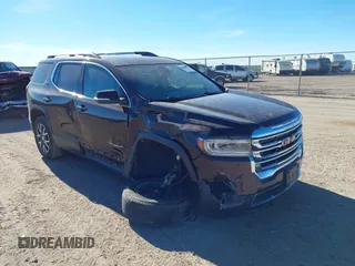 2021 GMC Acadia SLE with VIN 1GKKNKLS7MZ133735, listed as a IAAI auction lot 41065868 with 75,718 mi miles and . Bid and sale history available at DreamBid. Image 1.