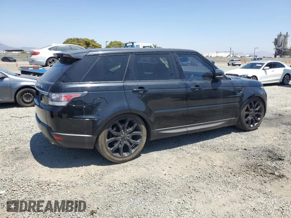 2014 Land Rover Range Rover Sport HSE with VIN SALWR2WF3EA321189, listed as a Copart auction lot 62793115 with 129,147 mi miles and Non repairable. Bid and sale history available at DreamBid. Image 3.
