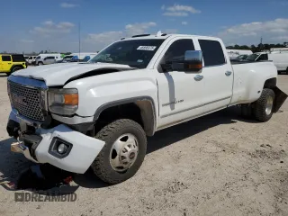 2016 GMC Sierra 3500HD Denali z VIN 1GT42YE81GF212695, wystawiony jako Copart lot #48896375 z przebiegiem 261 051 mil mil oraz Szkoda całkowita • Salvage title. Historia ofert i sprzedaży dostępna na DreamBid. Obrazek 1.