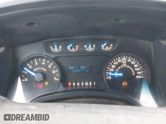 2013 Ford F-150 XL with VIN 1FTFX1EF5DFB37527, listed as a IAAI auction lot 41500050 with 231,877 mi miles and . Bid and sale history available at DreamBid. Image 15.