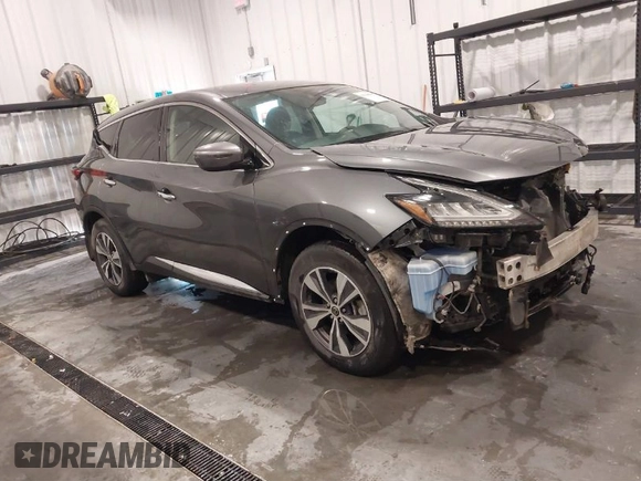 2020 Nissan Murano S with VIN 5N1AZ2AS5LN142210, listed as a IAAI auction lot 41398065 with 62,429 mi miles and . Bid and sale history available at DreamBid. Image 1.