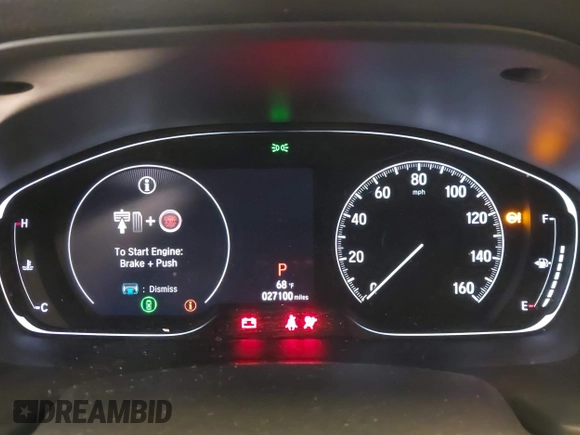 2018 Honda Accord EX with VIN 1HGCV1F46JA220710, listed as a IAAI auction lot 40693614 with 27,100 mi miles and . Bid and sale history available at DreamBid. Image 7.