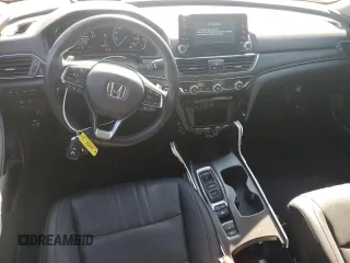 2021 Honda Accord Touring with VIN 1HGCV3F91MA007630, listed as a Copart auction lot 55778435 with 44,491 mi miles and Salvage title. Bid and sale history available at DreamBid. Image 8.