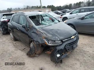 2018 Chevrolet Trax Premier with VIN 3GNCJRSB0JL363228, listed as a IAAI auction lot 41137129 with 66,275 mi miles. Bid and sale history available at carsss.com. Image 1.