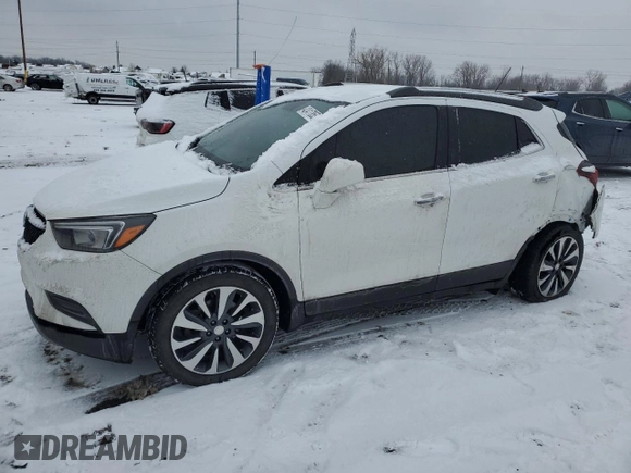 2021 Buick Encore Preferred with VIN KL4CJESM5MB364152, listed as a Copart auction lot 42417855 with 56,259 mi miles and Salvage Title. Bid and sale history available at DreamBid. Image 1.