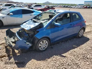 2012 Toyota Yaris L z VIN JTDJTUD39CD500355, wystawiony jako Copart lot #56988885 z przebiegiem Nie podano mil oraz Szkoda całkowita • Salvage title. Historia ofert i sprzedaży dostępna na DreamBid. Obrazek 1.
