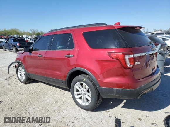 2017 Ford Explorer with VIN 1FM5K7B84HGB62661, listed as a Copart auction lot 53050855 with 106,320 mi miles and Salvage title. Bid and sale history available at DreamBid. Image 2.