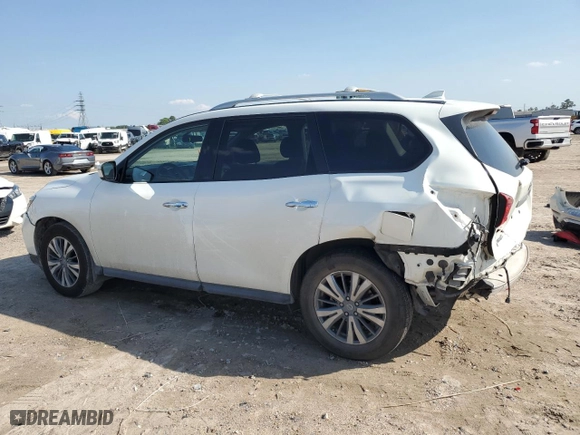 2020 Nissan Pathfinder S with VIN 5N1DR2AN4LC629238, listed as a Copart auction lot 50242925 with 63,114 mi miles and Salvage Title. Bid and sale history available at carsss.com. Image 2.