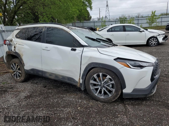2025 Toyota Corolla Cross LE с VIN 7MUBAABG5SV128553, выставлен на аукционе Copart как лот 55774145 с пробегом Не указан миль и На запчасти • Non repairable. История ставок и продаж доступна на DreamBid. Изображение 4.