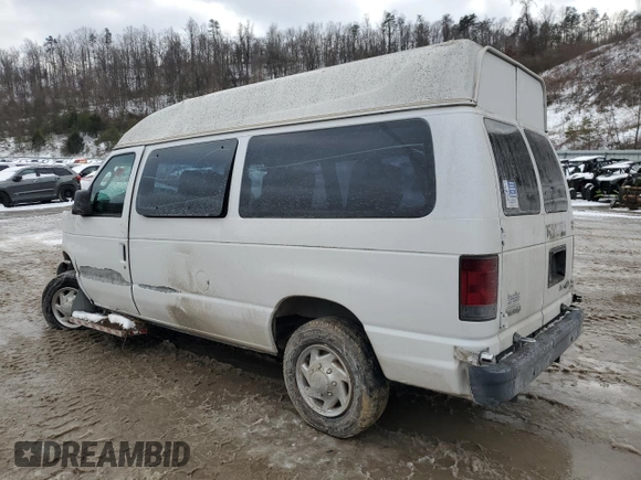 2010 Ford Econoline Cargo Commercial with VIN 1FTNE1EW8ADA35003, listed as a Copart auction lot 45388205 with Not Provided miles and Clean Title. Bid and sale history available at DreamBid. Image 2.
