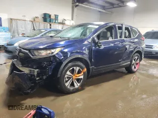 2020 Honda CR-V LX with VIN 5J6RW2H21LL015689, listed as a Copart auction lot 43494605 with 19,082 mi miles and Salvage Title. Bid and sale history available at carsss.com. Image 1.