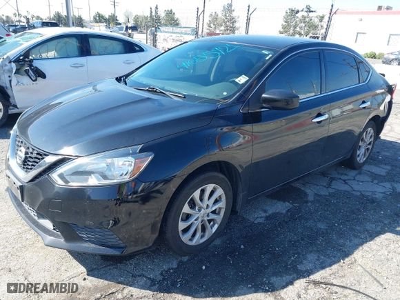 2018 Nissan Sentra SV with VIN 3N1AB7AP6JL649571, listed as a IAAI auction lot 41655921 with 99,245 mi miles. Bid and sale history available at carsss.com. Image 16.