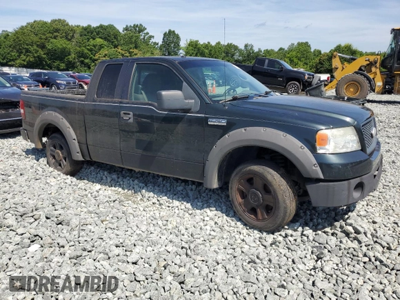 2006 Ford F-150 XLT with VIN 1FTRX12536KD75279, listed as a Copart auction lot 61761315 with 158,664 mi miles and Clean title. Bid and sale history available at DreamBid. Image 4.
