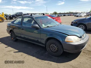 1998 Honda Civic DX with VIN 1HGEJ6224WL042927, listed as a Copart auction lot 68865194 with 117,624 mi miles and Non Repairable. Bid and sale history available at DreamBid. Image 4.