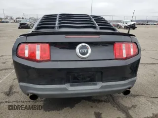 2010 Ford Mustang GT with VIN 1ZVBP8CH5A5144584, listed as a Copart auction lot 43932005 with 64,353 mi miles and Salvage Title. Bid and sale history available at carsss.com. Image 6.