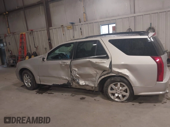 2008 Cadillac SRX AWD with VIN 1GYEE437880134297, listed as a IAAI auction lot 41869680 with 63,777 mi miles. Bid and sale history available at carsss.com. Image 14.